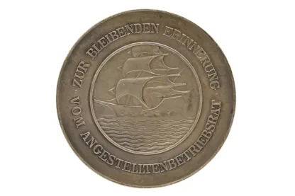 Medaille Julius Meinl zur bleibenden Erinnerung vom Angestelltenbetriebsrat – Bild 2