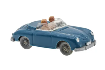Wiking Porsche 356 Cabrio azurblau – Bild 2