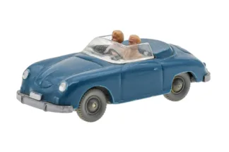 Wiking Porsche 356 Cabrio azurblau