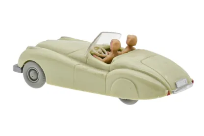 Wiking Jaguar XK hellgrünbeige Typ 1 – Bild 3