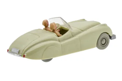 Wiking Jaguar XK hellgrünbeige Typ 1 – Bild 2