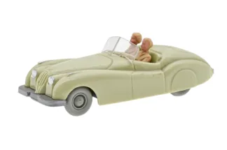 Wiking Jaguar XK hellgrünbeige Typ 1