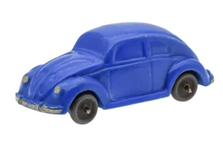Wiking VW Käfer Brezelkäfer Drahtachser ultramarin Typ 2 unverglast
