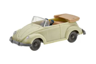 Wiking VW Käfer Cabrio hellgrünbeige Typ2 verglast