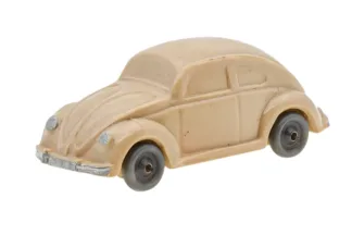 Wiking VW Käfer Brezelkäfer Drahtachser beige