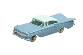 Matchbox by Lesney No. 57 Chevrolet Impala Silver Plastic Wheels Plastic Wheels