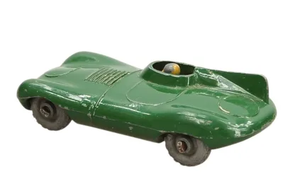 Matchbox by Lesney No. 41 Jaguar D Type Grey Metal Wheels – Bild 4