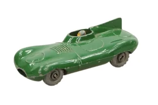 Matchbox by Lesney No. 41 Jaguar D Type Grey Metal Wheels Plastic Wheels