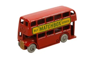Matchbox by Lesney No. 5 London Bus Buy Matchbox Series Grey Metal Wheels