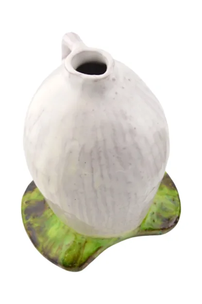 Ausgefallener Krug Steinpilz mit Frosch – Bild 9