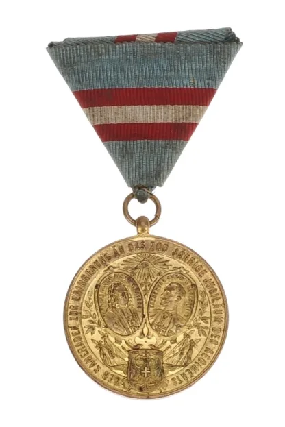 Deutschmeister Regimentsjubiläumsmedaille 1896 – Bild 2