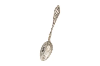 Englischer Silber Geburtslöffel 1940