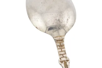 Englischer Silber Geburtslöffel 1940 – Bild 6