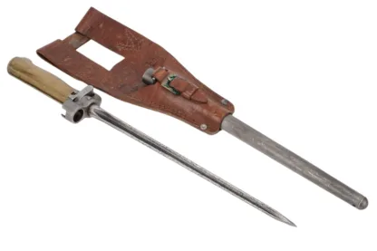 Frankreich Lebel Bajonett M1886 mit Messinggriff – Bild 3