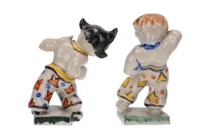 Goldscheider Buchstützen Max und Moritz MN 6164 u. 6165 – Bild 6