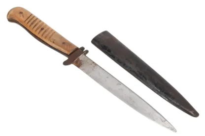 Grabendolch Fighting Knife WW1 F.W. Backhaus – Bild 3