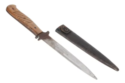 Grabendolch Fighting Knife WW1 F.W. Backhaus – Bild 5