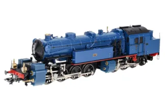 Hier sehen Sie die Lokomotive von Märklin in neuwertigem Zustand und Originalverpackung. Sie ist in der Ausführung Dreileiter Wechselstrom. Märklin H0 3498 Dampflok 5773