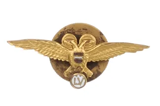 ÖLV Österr. Luftfahrtverband Pilotenabzeichen 1934