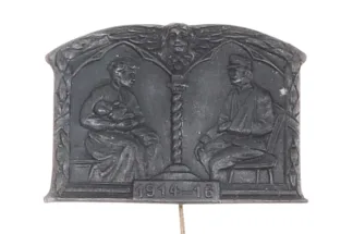Patriotika Spendenabzeichen Witwen und Waisenfonds 1914-1916