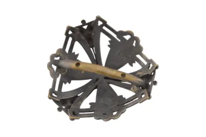 Art Nouveau Jugendstil Tuchspange Scarf Clip – Bild 5