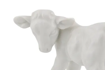 Weisses Meissen Porzellan Kalb A1254 – Bild 6