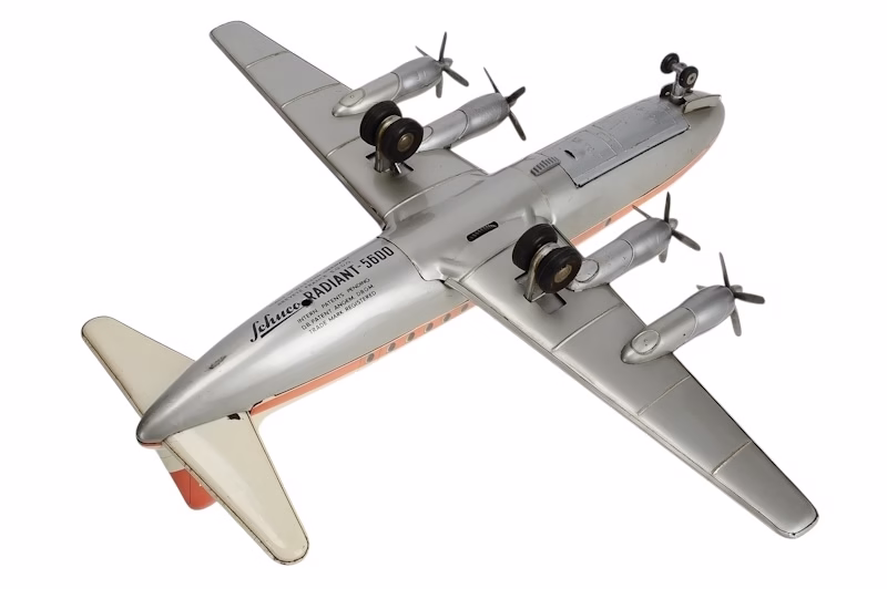 Schuco Radiant 5600 Swissair Airoplane 5 Schuco Radiant 5600 Swissair Airoplane – Bild 5