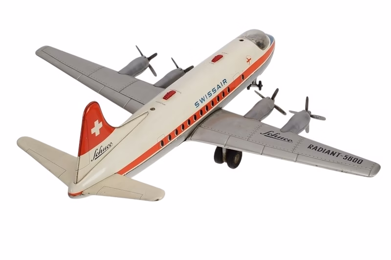Schuco Radiant 5600 Swissair Airoplane 2 Schuco Radiant 5600 Swissair Airoplane – Bild 2
