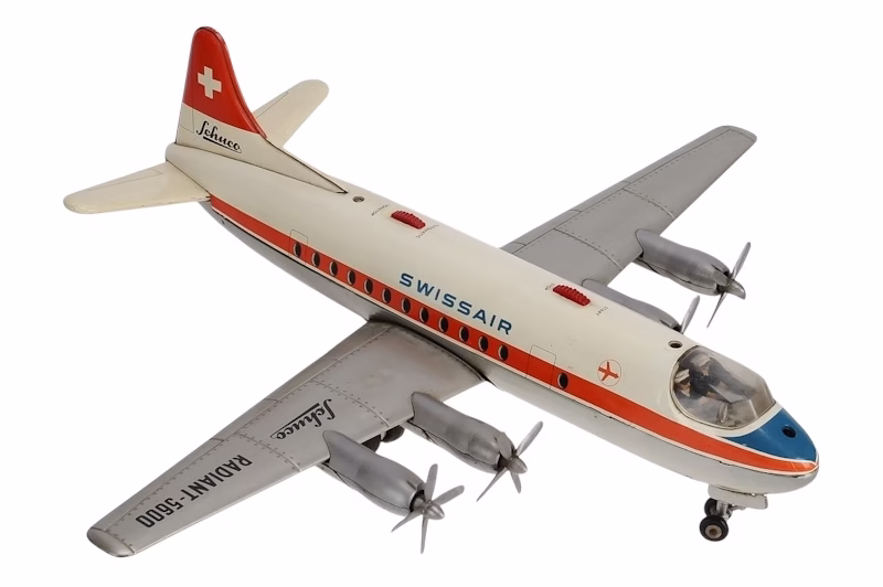 Schuco Radiant 5600 Swissair Airoplane 3 Schuco Radiant 5600 Swissair Airoplane – Bild 3