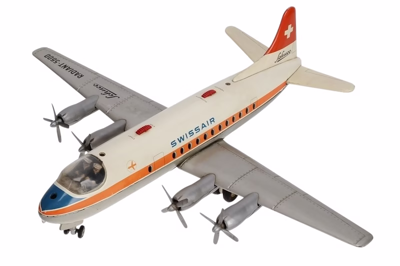 Schuco Radiant 5600 Swissair Airoplane 4 Schuco Radiant 5600 Swissair Airoplane – Bild 4