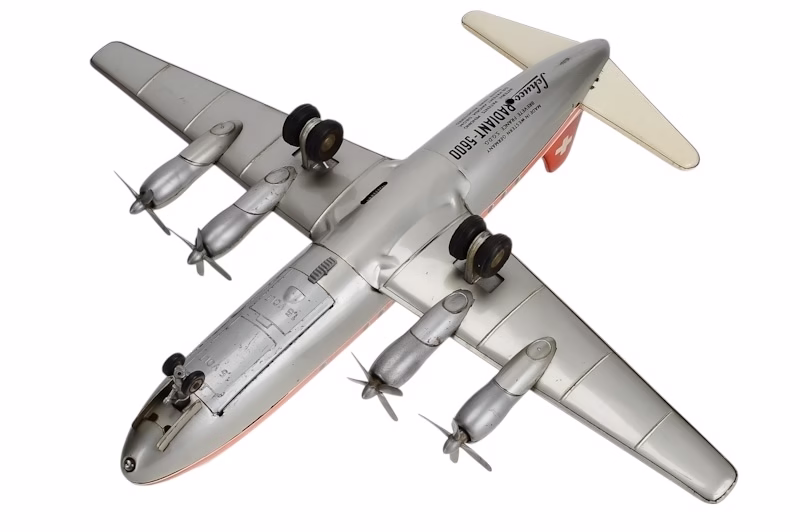 Schuco Radiant 5600 Swissair Airoplane 6 Schuco Radiant 5600 Swissair Airoplane – Bild 6