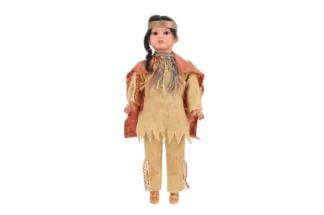 Armand Marseille A&M native American Doll American Indian 30 cm