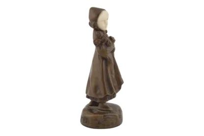 Blumenmädchen Bronze Peter Tereszczuk – Bild 5