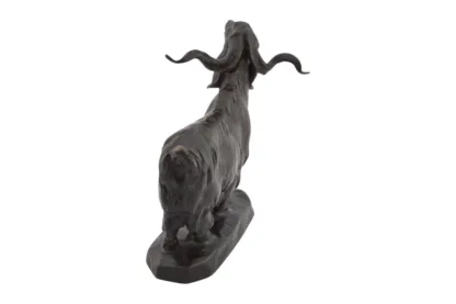 Bronzefigur eines Angora Ziegenbocks von Otto Jarl – Bild 5