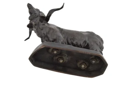 Bronzefigur eines Angora Ziegenbocks von Otto Jarl – Bild 8