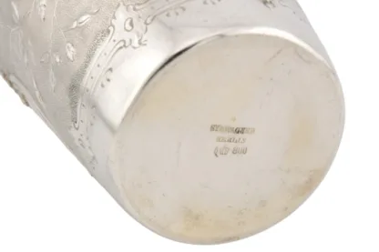Silber Patenbecher mit Königskrone von Sy u. Wagner 1893 – Bild 9