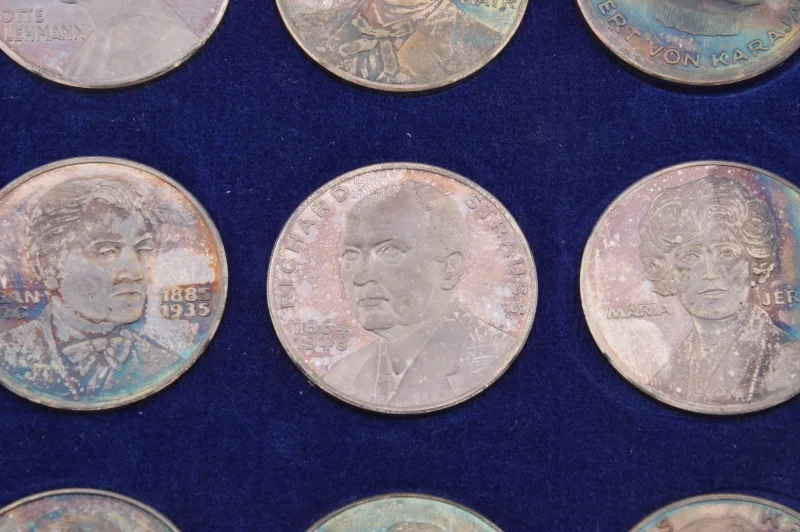 Stadt der Musik Wien Medaillen Edition 1973 10 Stadt der Musik Wien Medaillen Edition 1973 – Bild 10