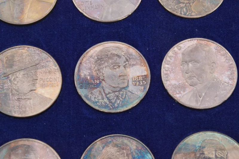 Stadt der Musik Wien Medaillen Edition 1973 11 Stadt der Musik Wien Medaillen Edition 1973 – Bild 11