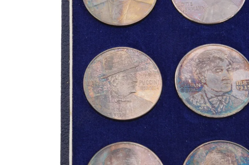 Stadt der Musik Wien Medaillen Edition 1973 12 Stadt der Musik Wien Medaillen Edition 1973 – Bild 12