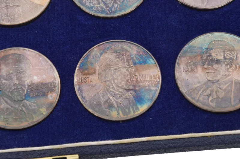 Stadt der Musik Wien Medaillen Edition 1973 14 Stadt der Musik Wien Medaillen Edition 1973 – Bild 14