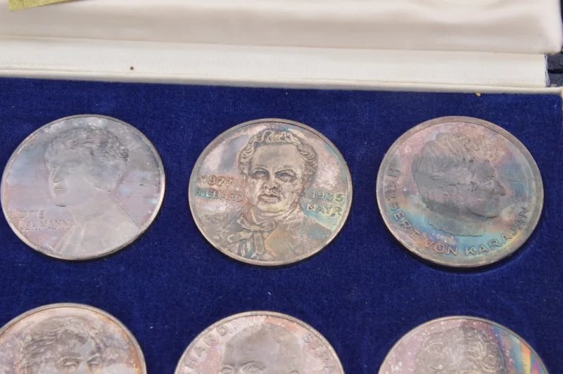 Stadt der Musik Wien Medaillen Edition 1973 7 Stadt der Musik Wien Medaillen Edition 1973 – Bild 7