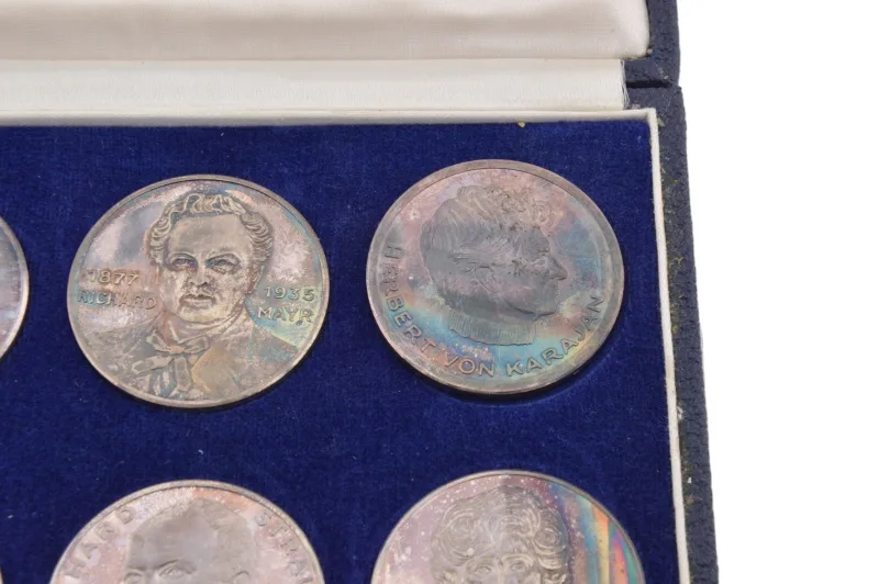 Stadt der Musik Wien Medaillen Edition 1973 8 Stadt der Musik Wien Medaillen Edition 1973 – Bild 8