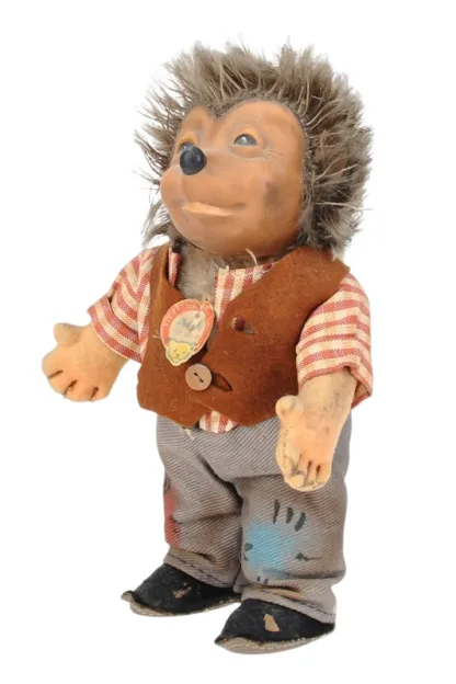 Steiff Figur Mecki mit Schild 17 cm – Bild 2