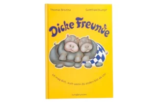 'Dicke Freunde' Kinderbuch illustriert von Gottfried Kumpf
