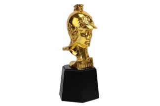 Kühlerfigur Hood Ornament Minerva Franklin Mint 1987