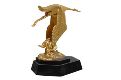 Kühlerfigur Hood Ornament Hispano Suiza Franklin Mint 1987 – Bild 3