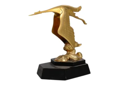 Kühlerfigur Hood Ornament Hispano Suiza Franklin Mint 1987 – Bild 2