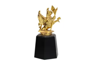 Kühlerfigur Hood Ornament Vauxhall Motors Franklin Mint 1987