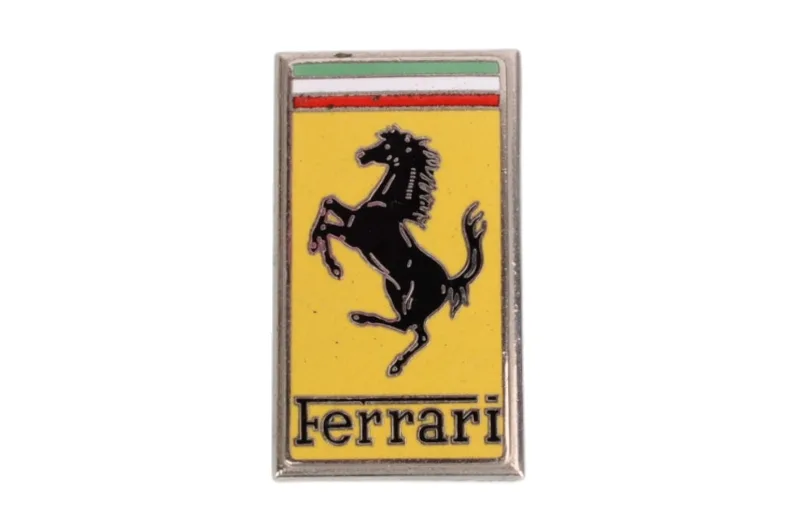 Original Ferrari Emaille Frontemblem 1 Original Ferrari Emaille Frontemblem