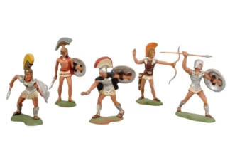 Britains Herald Troja Krieger Soldaten